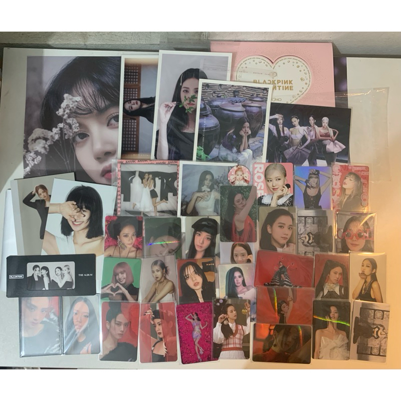 [Off]Card ảnh thẻ Lisa Jisoo Jennie Rosé nhóm nhạc Blackpink chính hãng