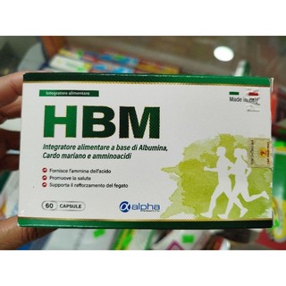 Viên uống đạm gan HBM 60 viên (Tăng cường sức đề kháng cơ thể, giúp phục hồi chức năng gan.