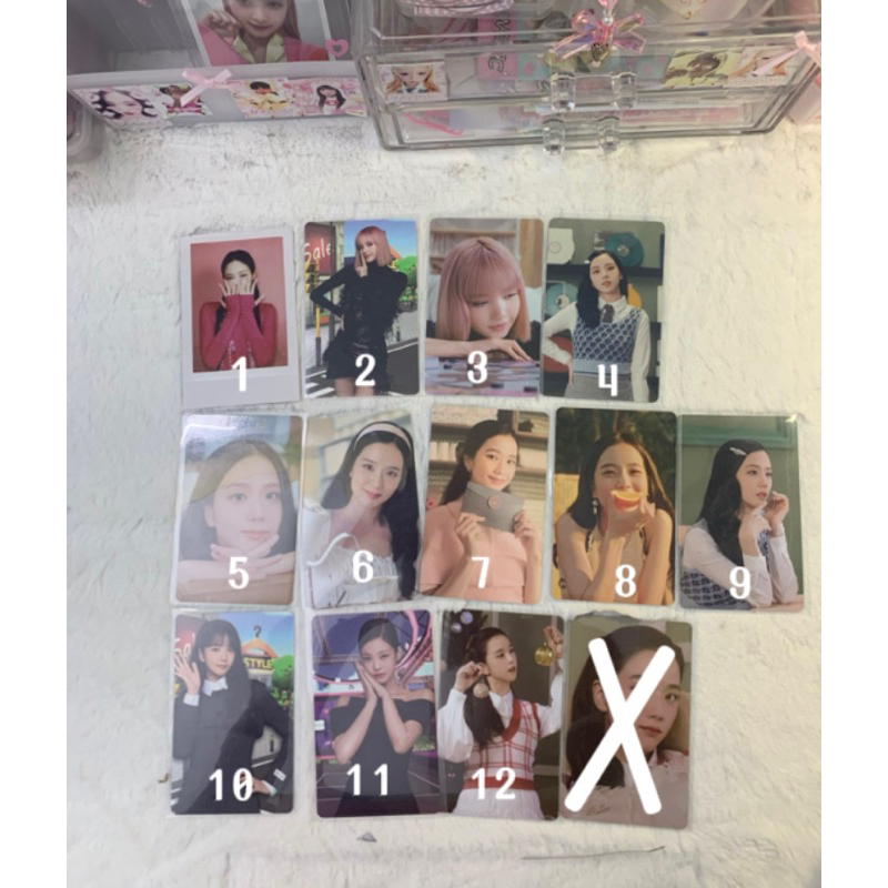 card off blackpink(ib chọn card)