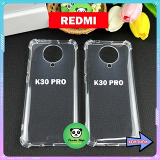Ốp redmi k30 pro bảo vệ cam, chống sốc, trong suốt, silicon