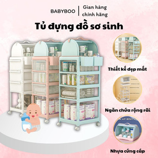 Kệ Để Đồ Sơ Sinh Cho Bé Đa Năng Tiện Lợi , Kệ Đựng Đồ Tặng Khay Úp Bình Sữa Cao Cấp Có Thể Tháo Rời