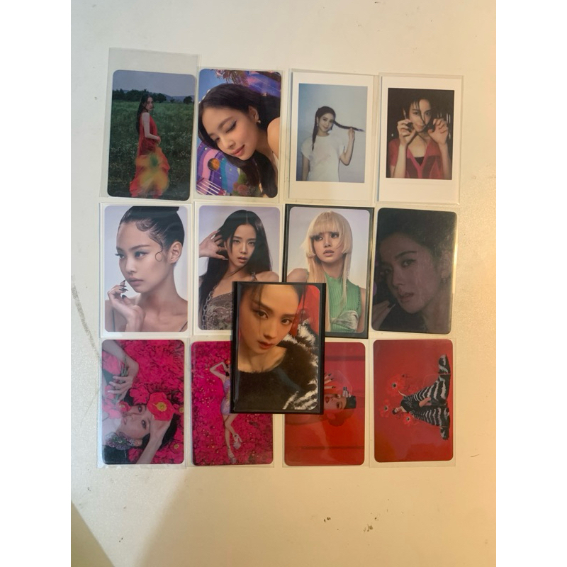 [Off] Card ảnh thẻ Jisoo Jennie Lisa Rosé nhóm nhạc Blackpink chính hãng