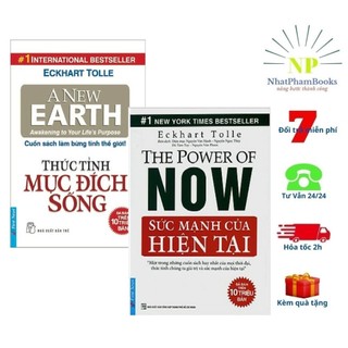 Sách Combo 2 Cuốn Thức Tỉnh Mục Đích Sống (Tái Bản) và Sức Mạnh Của Hiện Tại (Tái Bản)