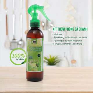 Xịt Thơm Phòng Sả Chanh - Hương Quế Trà Bồng Quảng Ngãi 300ml