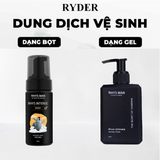 Dung dịch vệ sinh nam giới Rhys Man Energy hương bạc hà, dung dịch dạng bọt 100ml