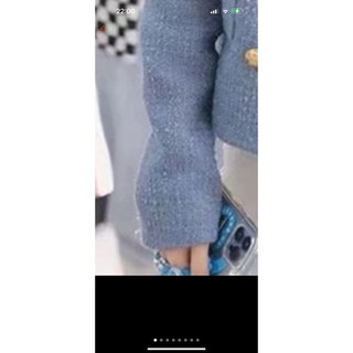 Áo khoác dạ tweed- hàng khách hoàn xả đơn