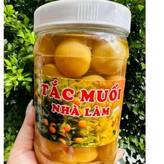 Hủ tầm 45 50 trái tắc muối ngâm đường phèn