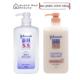Sữa tắm johnson's ph 5.5 hạnh nhân 750ml