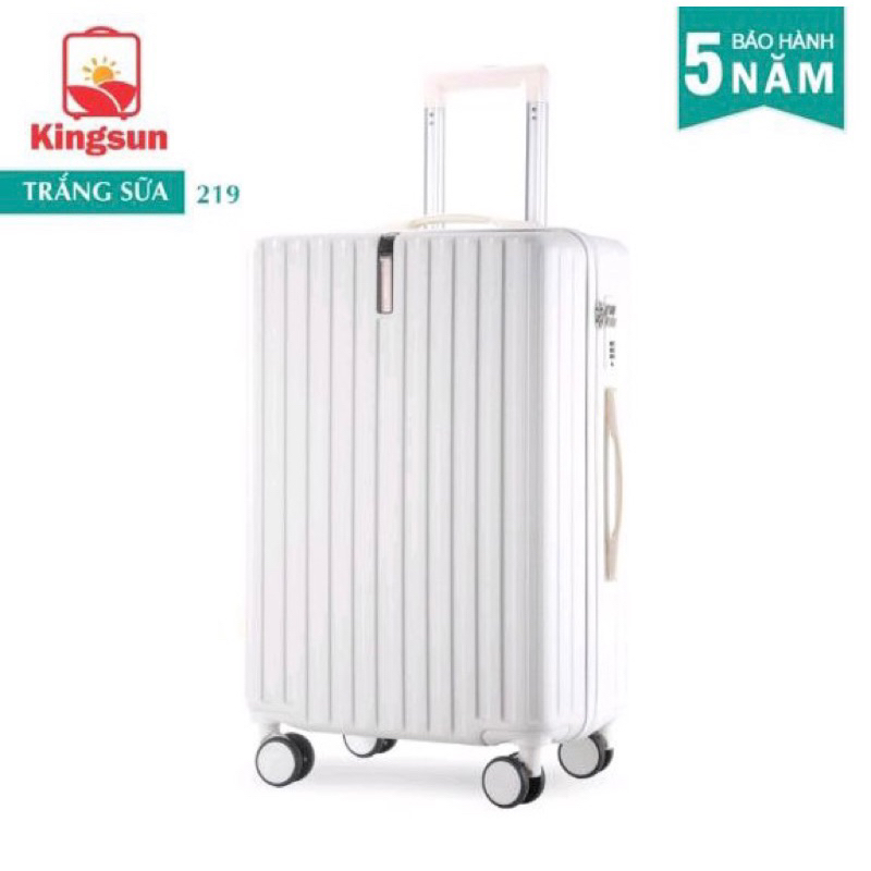 Vali du lịch BAMOZO - KINGSUN vali kéo size 24/28 bo góc chống xước, chống va đập