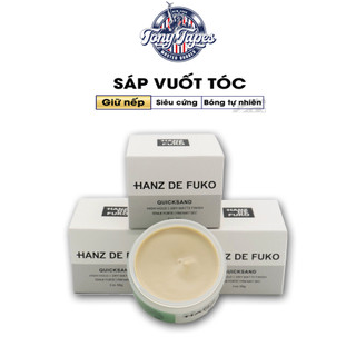 Hanz de fuko bản sáp vuốt tóc full quicksand tóc mỏng và claymation tóc dày 56g