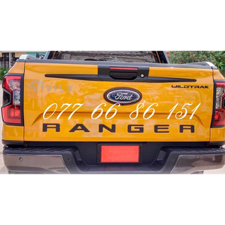 Chữ ranger dán sau xe ford ranger 2023. chữ nổi ranger 2023 dán sau xe