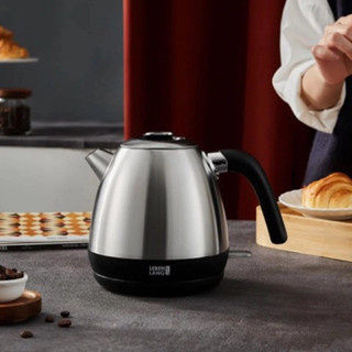 Ấm siêu tốc dáng lùn 1.2L Lebenlang LBES3938, ấm siêu tốc inox 304 công suất cao 1630W, BH 24 tháng