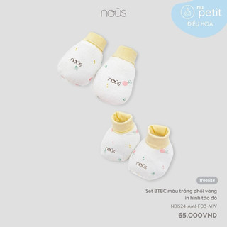Nous set bao tay và bao chân cho bé sơ sinh, mềm mát, co giãn 4 chiều, bảo vệ giữ ấm tay chân cho bé