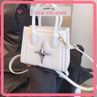 Túi xách đeo chéo nữ mini 2 quai mác Sao đựng điện thoại