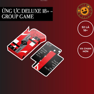 Bộ Bài Ừng Ực Deluxe 18+ Drinking Game Uống Rượu Bia Trên Bàn Nhậu Hot Trend 2021 52 Lá Thách Thức
