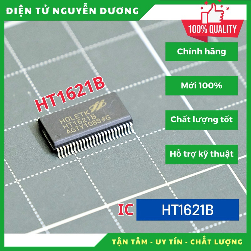 [ Chính hãng ] IC HT1621B mới 100% chính hãng chất lượng tốt
