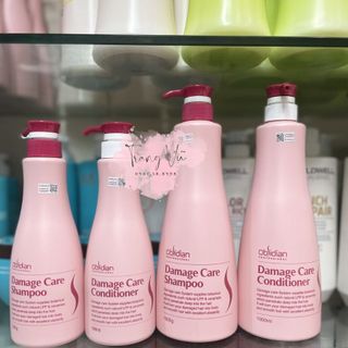 [CHÍNH HÃNG] Cặp dầu gội xả tái tạo tóc Obsidian Damage Care Shampoo 580ml - 1000ml - 1500ml