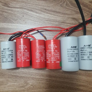 Tụ máy bơm nước, động cơ điện, 8uf, 10uf, 15uf, 20uf, 25uf, 30uf, 35uf, 40uf