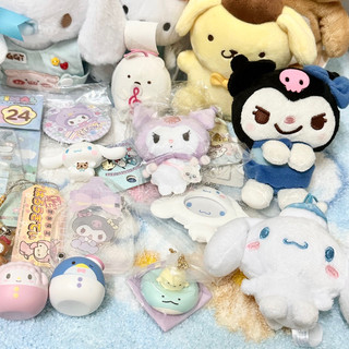 Gấu bông, móc khoá CHÍNH HÃNG Sanrio Sanx Cinnamoroll Pochacco Kuromi Kitty Sumikko Rilakkuma