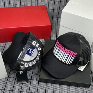 Mũ lưỡi trai DSQ_ Nón kết DSQUARED2 full màu in chữ phối lưới cao cấp nam nữ hot trend