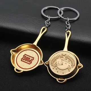 Móc khóa mô hình chảo game pubg