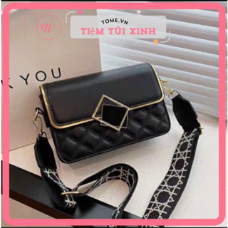 [ HOT NEW ] Túi basic khóa gương xinh xắn đeo vai / đeo chéo sang trọng