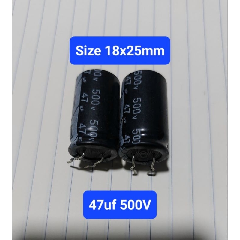 Tụ 47uf 500V mới