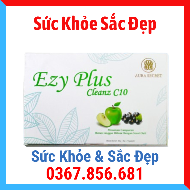 EZY PLUS CLEANZ C10 THỰC PHẨM BẢO VỆ SỨC KHỎE AKERO – 15 GÓI/HỘP – 3GR/GÓI