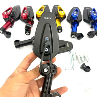 Gương gù chân gương xe máy chân gương ren10- mặt kính xanh chống chói