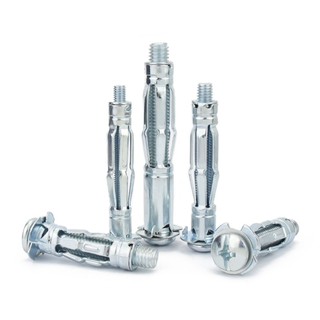 Vít nở xòe kim loại, m4, m6, m8 tắc kê nở kim loại, bulong nở kim loại, tắc kê sắt thạch cao m4, m6, m8