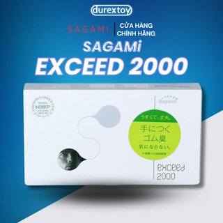 Bao cao su siêu mỏng thắt chống tuột sagami exceed 2000