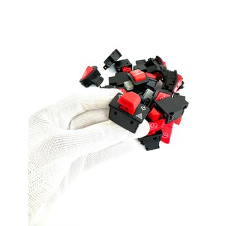 Công tắc màu đỏ - hình thanh-30mm-công tắc cos pha xe đời mới-passing-tạm dừng-nút đè wave hot
