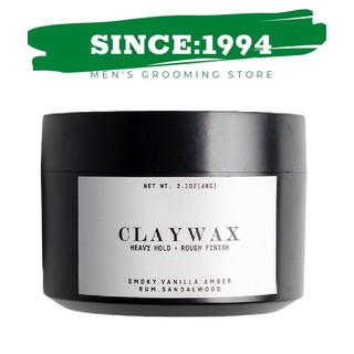 Bản mới - sáp trắng | sáp vuốt tóc nam clay wax 60g - rusty lab