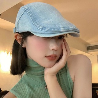 MŨ BERET MỎ VỊT VẢI JEAN