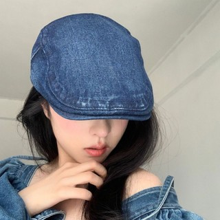 MŨ BERET MỎ VỊT VẢI JEAN