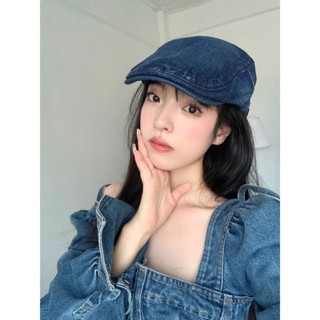 MŨ BERET MỎ VỊT VẢI JEAN