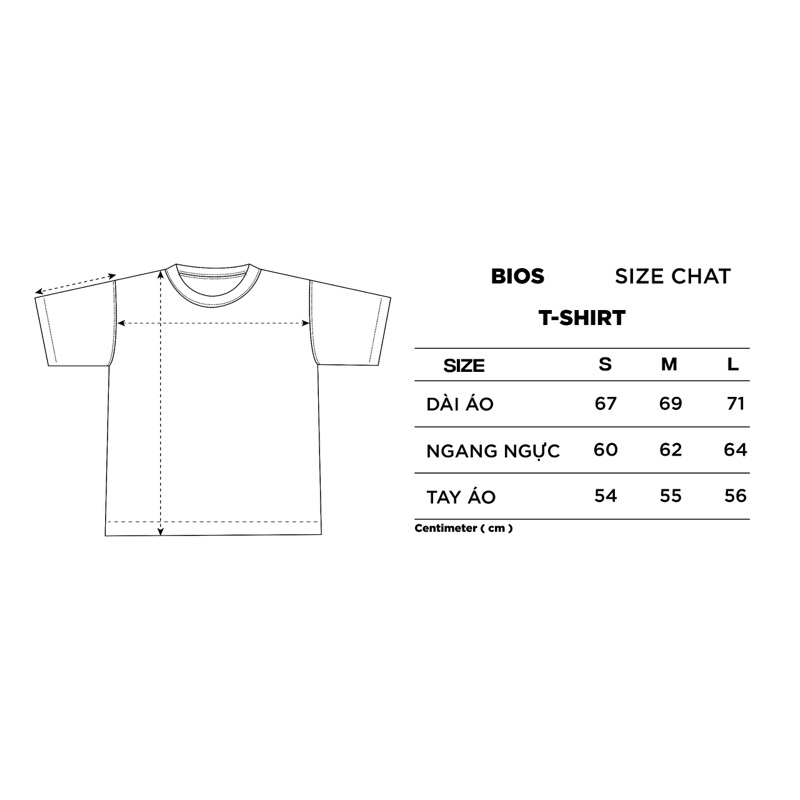 Áo Thun BOXY HAPPY BIOS - BIOS - WHITE- FORM BOXY | BigBuy360 - bigbuy360.vn