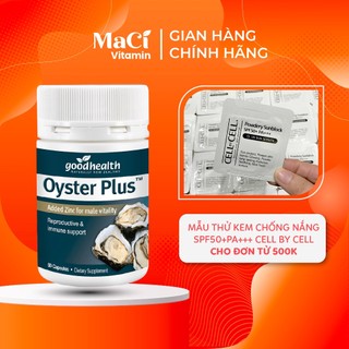 THANH LÝ Tinh chất hàu Good Health Oyster plus tăng cường sinh lý nam giới 60 viên MaCi