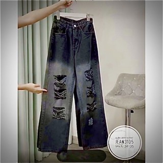 quần jeans loang bigsize 60-135kg co giãn