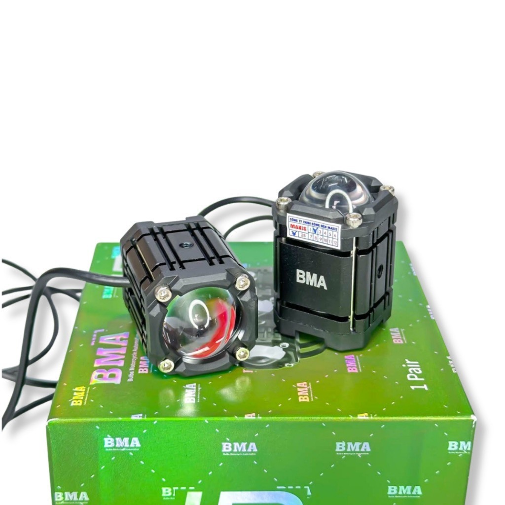 Đèn Trợ Sáng Bi Cầu Mini 4 Chế Độ W2 Siêu Sáng-Chống Nước 100%-Bảo Hành 1 Năm