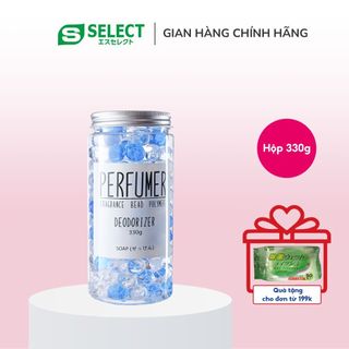 Hộp Khử Mùi Phòng Dạng Hạt S Select Hương Thơm Xà Bông Nhật Bản 330g