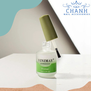 Kiềm dầu Vinimay chính hãng - Primer chuyên dụng cho dân làm móng giúp sơn gel bền và bám lâu hơn Chai 15ml Chanh Nail