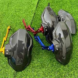 Dè chắn bùn cacbon xe điện chắn bùn dè carbon tấm chắn bùn xe điện Vân carbon
