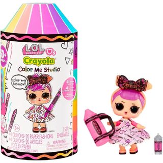 Búp bê lol surprise loves crayola color me studio doll, phiên bản tô màu crayola, chính hãng