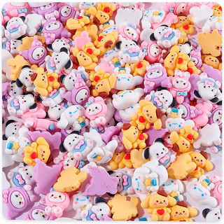 Charm 3D nổi , Charm nail Mẫu sarino tổng hợp , cinnamaroll , pocchaco , purin , kuromi , melody ,hellokitty