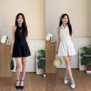 Linen Jumpsuit hở lưng - Shi Clothing