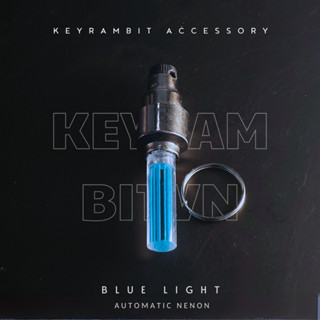[NEON] Móc Khóa Đèn Neon - Phụ Kiện Keyrambit - Tự Động Phát Sáng