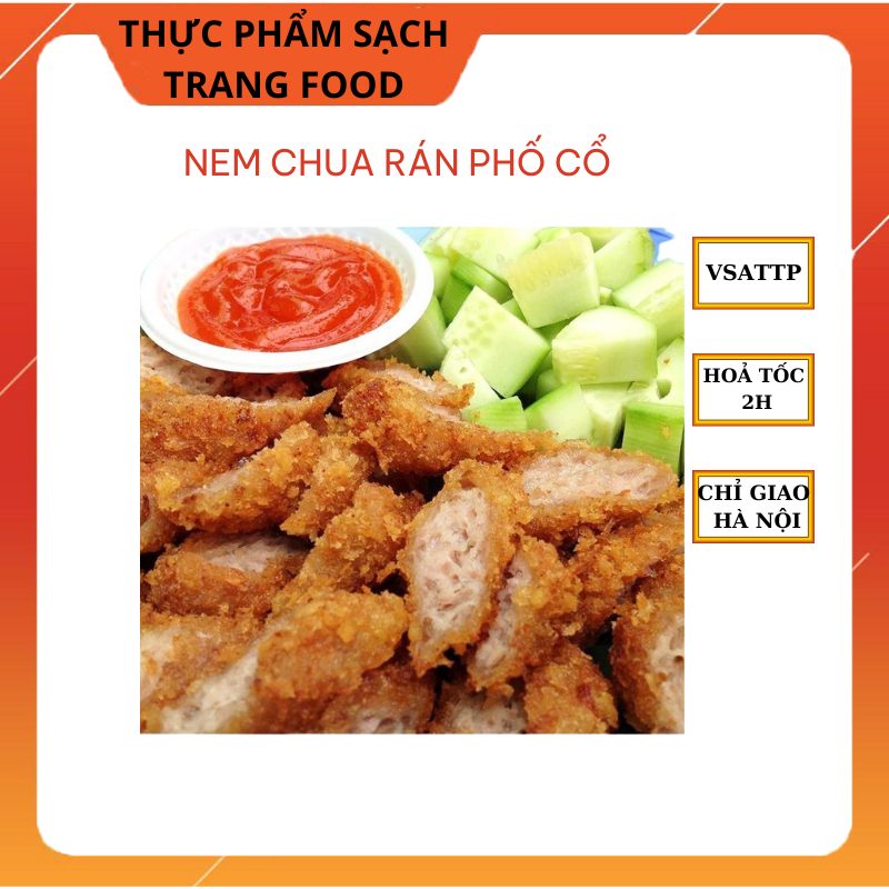 Nem chua rán Phố Cổ, nem chua rán Ngon hộp 20 chiếc TF