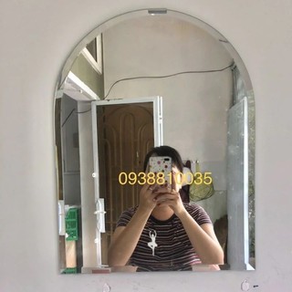 Gương soi treo tường KT 35x45cm 320 kèm pas hoặc keo