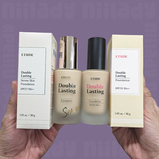 Kem nền etude double lasting serum skin foundation, double lasting foundation